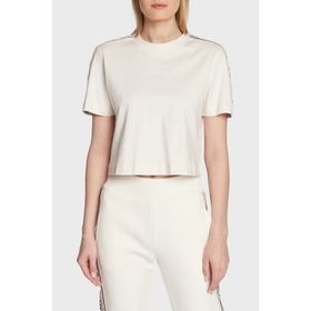 Guess V3RI08I3Z14 G6K5 Ekru Kadın T-shirt