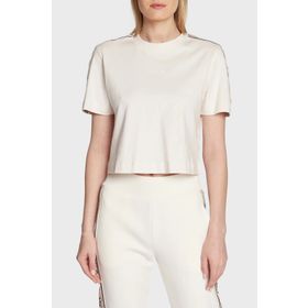 Guess V3RI08I3Z14 G6K5 Ekru Kadın T-shirt