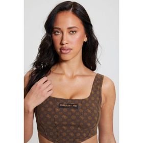 Guess V3YP01MC04N Kahverengi Kadın Bra