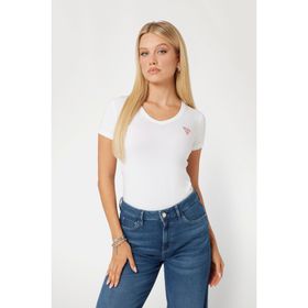 Guess W2YI45J1314 G011 Beyaz Kadın T-shirt
