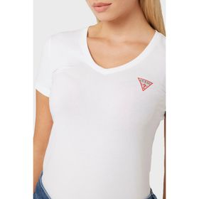 Guess W2YI45J1314 G011 Beyaz Kadın T-shirt