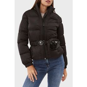 Guess W3BL19WEX12 JBLK Siyah Kadın Mont