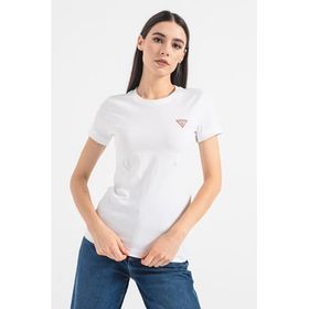 Guess W3GI48J1314 Beyaz Kadın T-shirt