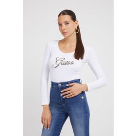 Guess W3YI37J1314 Lacivert Kadın T-shirt