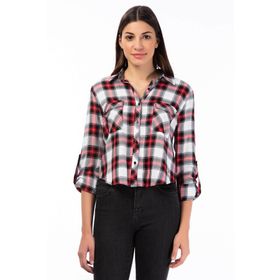 Guess W64H49W7L10 Kırmızı Kadın Gömlek