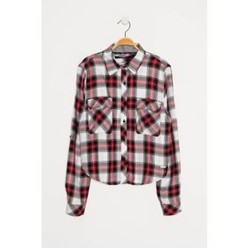 Guess W64H49W7L10 Kırmızı Kadın Gömlek