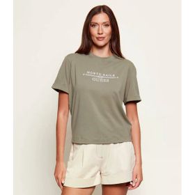 Guess W6gı03k2657 Xns Logo Tee Kadın Tişört