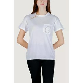 Guess W6gı17k3037 Ss Cn Pocket G Logo Kadın Tişört