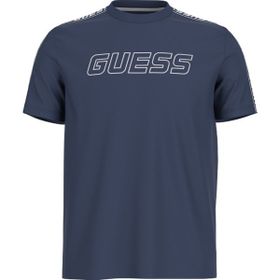 Guess Z4GI18J1314G7R1 Arlo Cn Bisiklet Yaka Mavi Erkek T-shirt
