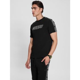 Guess Z4GI18J1314JBLK-ARLO CN Siyah Erkek T-shirt