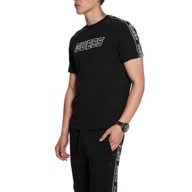 Guess Z4GI18J1314JBLK-ARLO CN Siyah Erkek T-shirt