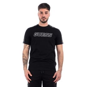 Guess Z4GI18J1314JBLK-ARLO CN Siyah Erkek T-shirt