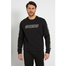 Guess Z4GQ24K6ZS1 JBLK Siyah Erkek Sweatshirt
