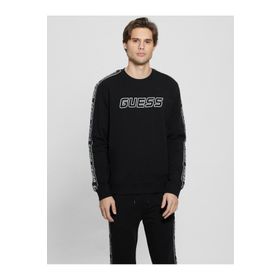 Guess Z4GQ24K6ZS1 Siyah Erkek Sweatshirt