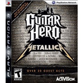 Guitar Hero Metallica PS3 Oyunu
