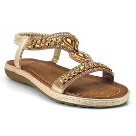Guja 15217 24YS Bronz Kadın Günlük Sandalet