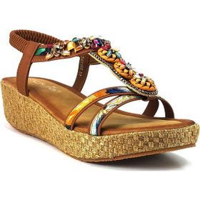 Guja 155 24YS Camel Kadın Günlük Sandalet