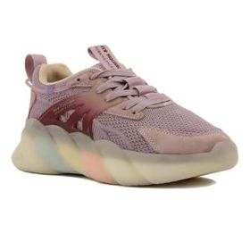 Guja 23K487 Pembe Fashion Günlük Yüksek Renkli Taban Kadın Spor Ayakkabı