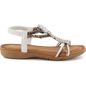 Guja 23Y150-4C Beyaz Kadın Sandalet
