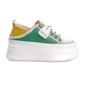 Guja 23Y375 Yeşil Kadın Kalın Taban Sneaker
