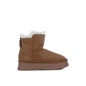 Guja 24K156-2 Camel Nubuk Deri Kadın Bot