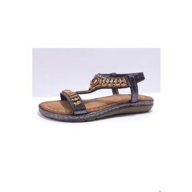 Guja 24Y152-17 Gri Taşlı Comfort Kadın Sandalet
