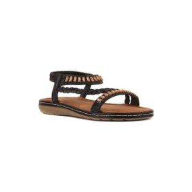 Guja 24Y152-18 Siyah Düz Kadın Sandalet