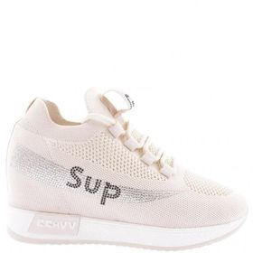 Guja 24Y326 Bej Kadın Gizli Feta Yüksek Dolgu Taban Fashion Spor Ayakkabı