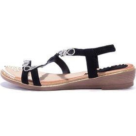 Guja 25Y122-5 Siyah Kadın Sandalet