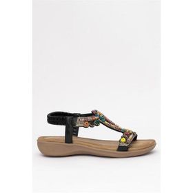 Guja 25Y150-1 Siyah Kadın Sandalet