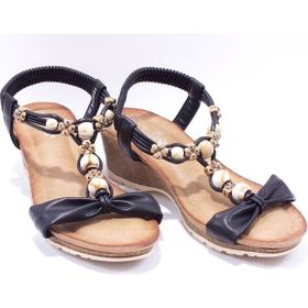 Guja 25Y151-5 Siyah Kadın Sandalet