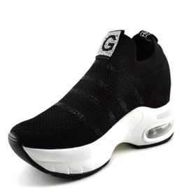 Guja 300-3 Siyah Air Taban Günlük Bayan Spor Ayakkabı