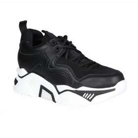 Guja Sneakers Siyah Kadın Spor Ayakkabı