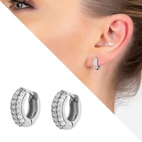 Gül Endam Starlight Diamond Pırlanta Montür Elegance 925 Ayar Gümüş Bayan Tektaş Yüzük - Beyaz