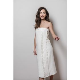 Gül Güler Smyrna Dantelli Banyo Havlusu