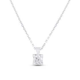 Gülaylar 10216-8294 0,35 Karat Pırlanta Tektaş Kolye Ucu