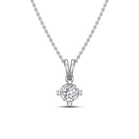 Gülaylar 10216-8294 0,35 Karat Pırlanta Tektaş Kolye Ucu