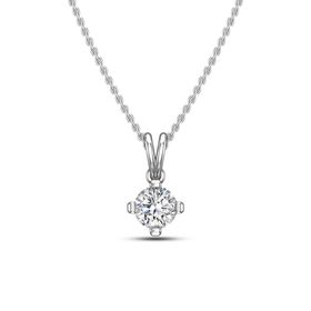 Gülaylar 10216-8294 0,35 Karat Pırlanta Tektaş Kolye Ucu