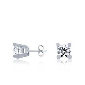Gülaylar 10219-6076 0.38 Karat Pırlanta Tektaş Küpe
