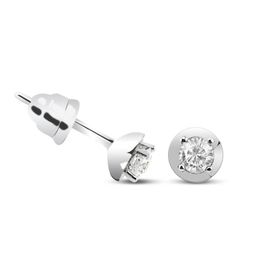 Gülaylar 10219-6076 0.38 Karat Pırlanta Tektaş Küpe