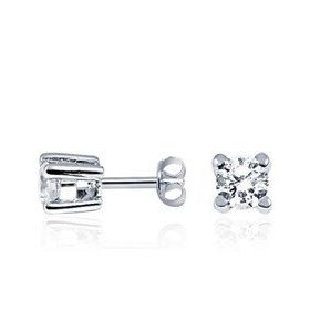 Gülaylar 10219-6076 0.62 Karat Pırlanta Tektaş Küpe