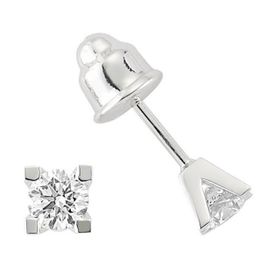 Gülaylar 10219-6076 0.62 Karat Pırlanta Tektaş Küpe