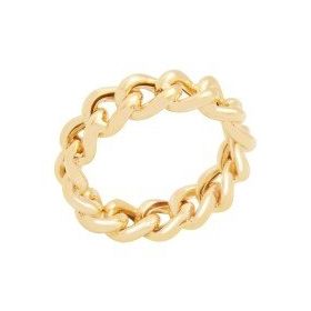 Gülaylar Diamond Line Sarı Altın 14 Ayar Trend Taşsız Yüzük