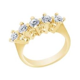 Gülaylar SN01104741/10232-13964 0,96 Karat Beştaş Pırlanta Yüzük