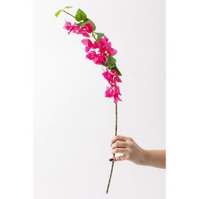Güleç Yapay Çiçek 80 cm Fuşya Yapay Begonvil Dalı