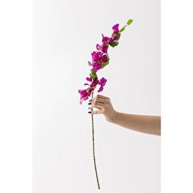Güleç Yapay Çiçek 80 cm Mor Yapay Begonvil Dalı