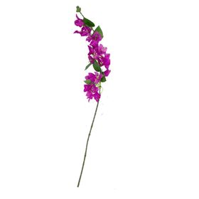 Güleç Yapay Çiçek 80 cm Mor Yapay Begonvil Dalı