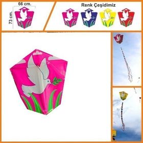 Gülen Uçurtma U-007 66x73 cm Elmas Uçurtma