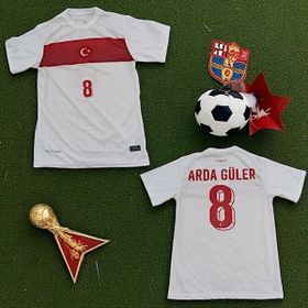 Güler Arda Türkiye Milli Takım Euro 2024 Beyaz Forma