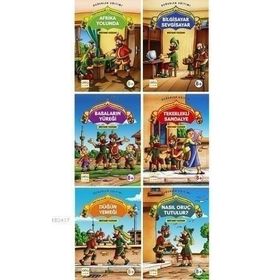 GÜLER YÜZLE TATLI SÖZ HACIVAT'LA KARAGÖZ (6 KITAPLIK SET) - BESTAMI YAZGAN